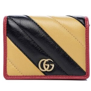 Gucci Marmont Wallet NEW In Box,Calfskin Leather Matelasse Stripe, Great Gift ✨️